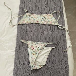 Pac sun Printed Bikini Set